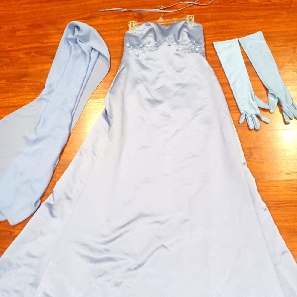 David's Bridal peri purple *** FINAL PRICE DROP***